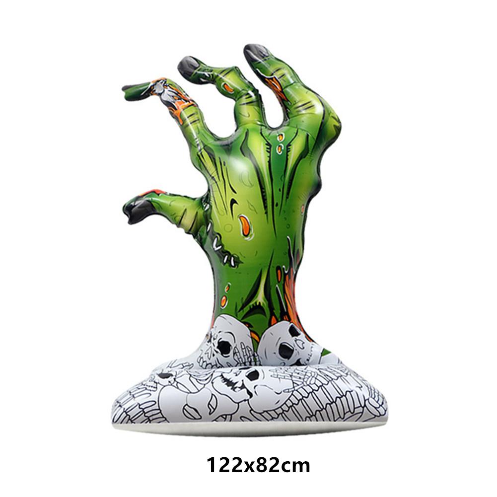 Halloween Decor Balloons Halloween Large Pumpkin Dead Tree Witch Hand Aluminum Foil Balloons Self-Standing Balloons For Party Indoor Outdoor