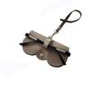 Cover For Women Hanging PU Leather Glasses Case Eyewear Pouch Eyewear Protector Sunglasses Pouch