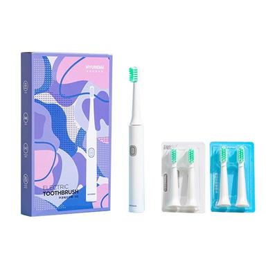 HYUNDAI X6 Sonic Electric Toothbrush with 5 Brush Heads CN Plug (adapter Included)