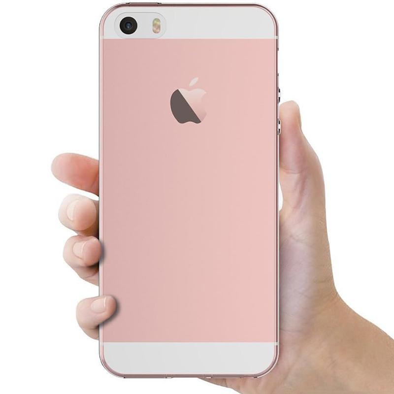 Ultra tenké silikonové měkké pouzdro pro iPhone SE 2 3 4 Průhledný kryt Tenký průhledný obal TPU pouzdro pro iPhone SE
