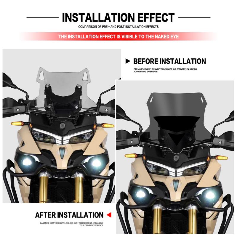 DSX625 DS625X Windscreen For LONCIN VOGE DS 625X DSX625 625DSX Motorcycle Accessories Windshield Wind shield Deflectors