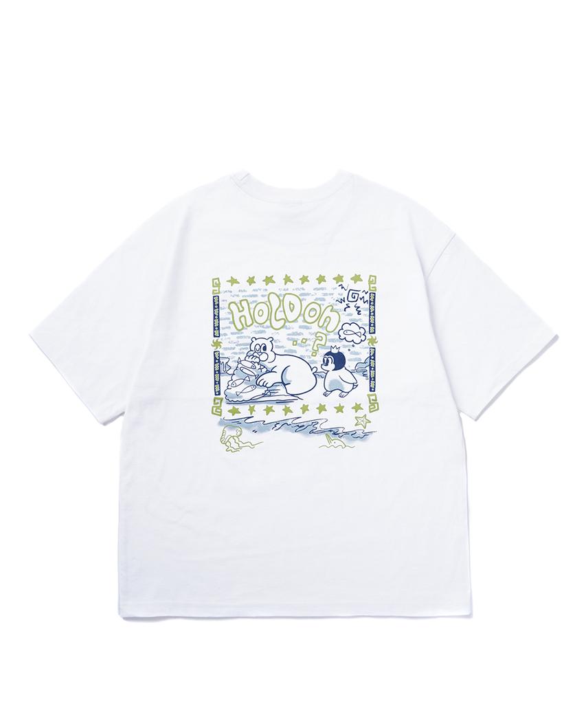 GAKKAI UNIONS Polar Friends Short Sleeve T-Shirt White