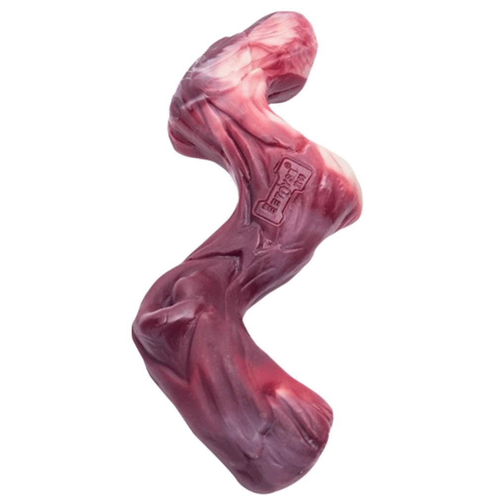 Simulation Bone Dog Chew Nylon Teeth Cleaning S-shaped Chew Toys Eco-Friendly Training Indestructible Dog Bone Medium Dogs
