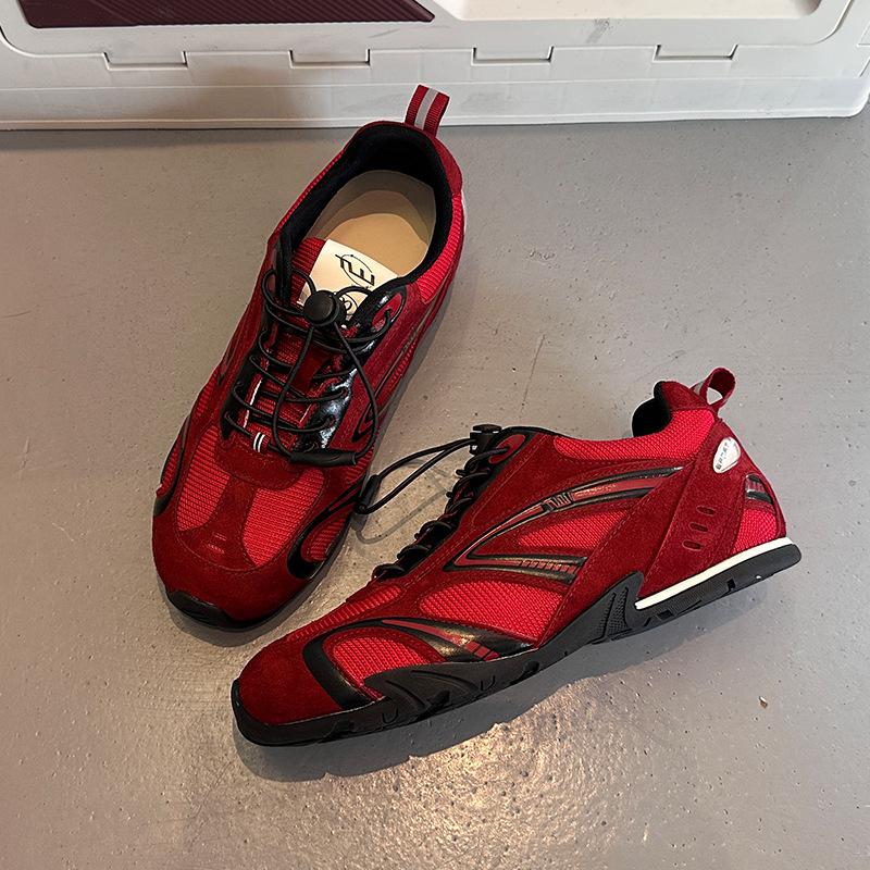 Wula Grass Pigskin Insoles Genuine Leather German Training Shoes Women's 2025 Autumn Retro Running Sports Dad Shoes Casual Women's Shoes