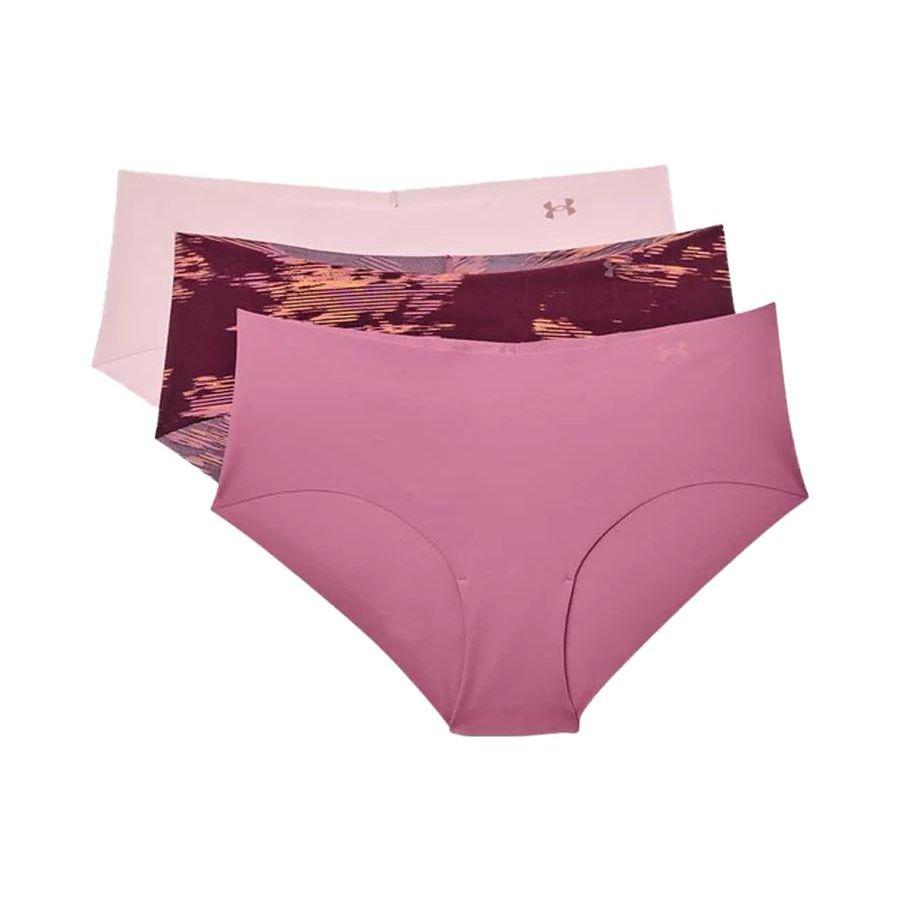 

Under Armour Эластичное спортивное нижнее белье-треугольник с принтом, 3 шт., женское нижнее белье 1325659-669 S