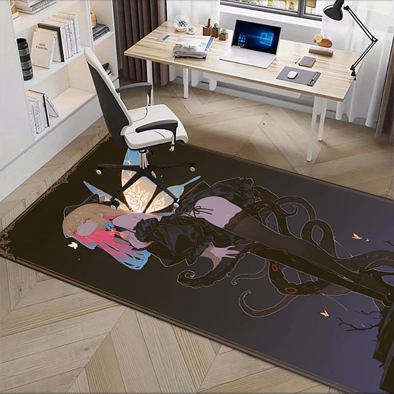 1pc Fairy,Anime,Serpent Office Carpet Soft Polyester Entrance Carpet Washable Non slip Machine Washa