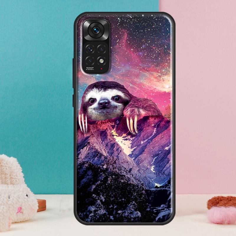 Baby Sloth Case For Xiaomi Redmi Note 14 13 12 Pro 11 9 10 9S 10S 11S 12S Redmi 14C 13C 10C 12C Cover