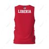 Liberia Flag Basketball Sports Running Fitness Multifunction Sleeveless Tshirt