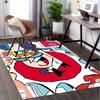 Dexter's Laboratory Ego Trip Office Carpet Soft Polyester Entrance Carpet Washable Non-slip Machine Washable Indoor Carpet Living Room Bedro