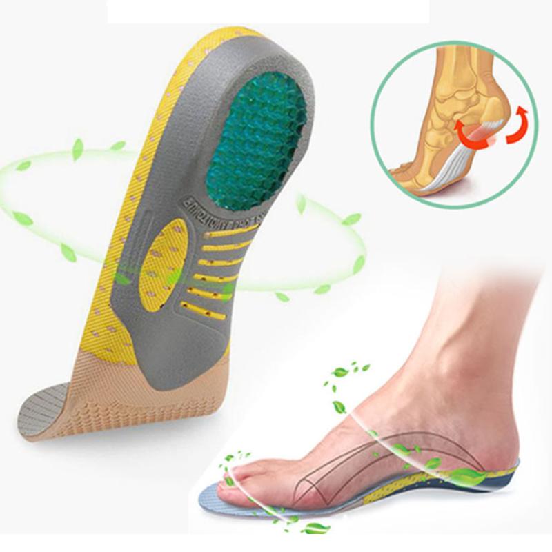 Premium Orthotic Gel Insoles Orthopedic Flat Foot Health Sole Pad For Shoes Insert Arch Support Pad For Plantar Fasciitis Unisex