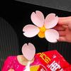 Cherry Blossom Magnetic Sealing Clip, Refrigerator Magnet, Kitchen Gadget, Multi-Function Snack Sealer, Food Storage
