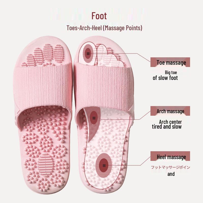 Damskor & Herrskor Halkfria Sommar Inomhus Massagetofflor