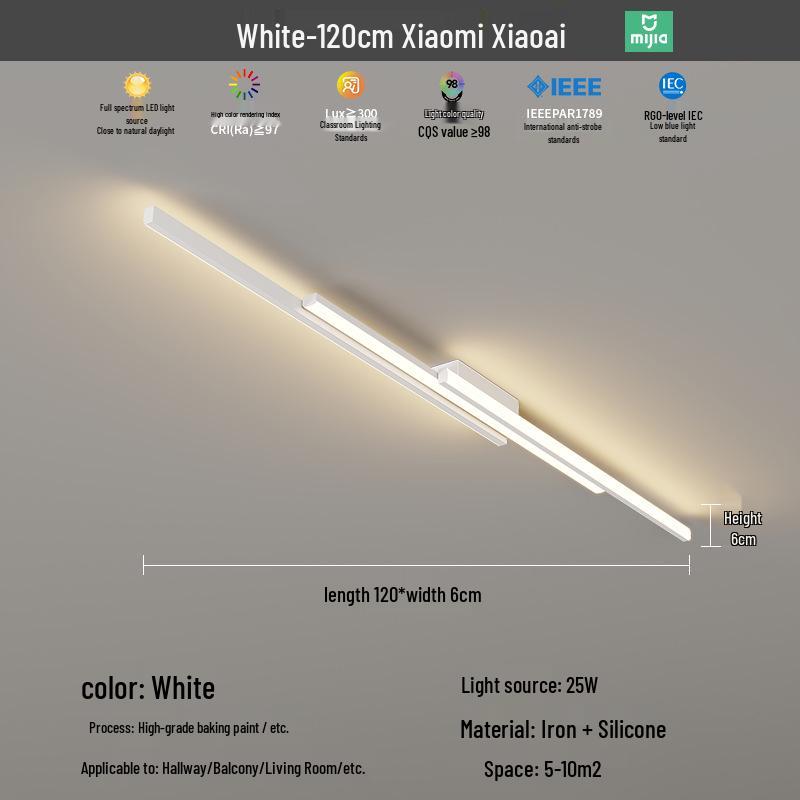 2025 Modern Minimalist Hallway & Corridor Light - Simple Design for Entrance, Balcony & Wardrobe Spaces
