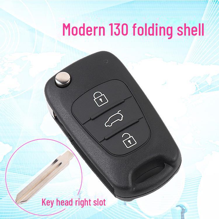 

Корпус складного ключа Hyundai Kia для IX35, Yuedong, I30, Rena, Lion, K2, K5 без этикетки
