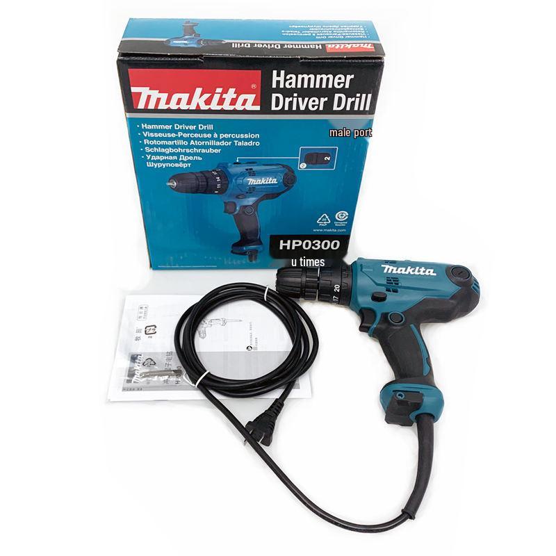 Makita DF0300 Multi-Function Electric Drill: Impact Pistol & Screwdriver