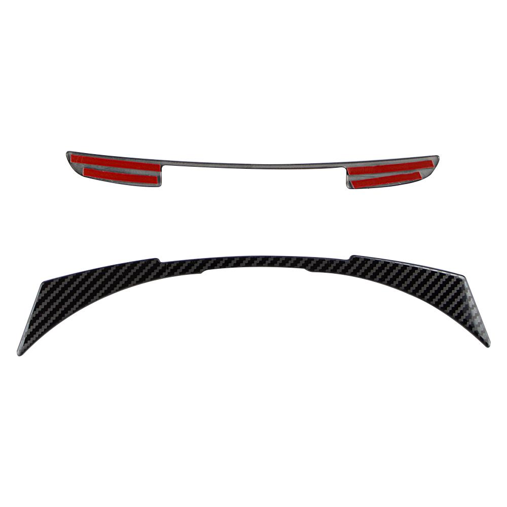 2Pcs/Set AC Knob Control Panel Cover Trim Sticker for Peugeot 2008 208 2014-2018 Interior Sequins Sticker Accessories