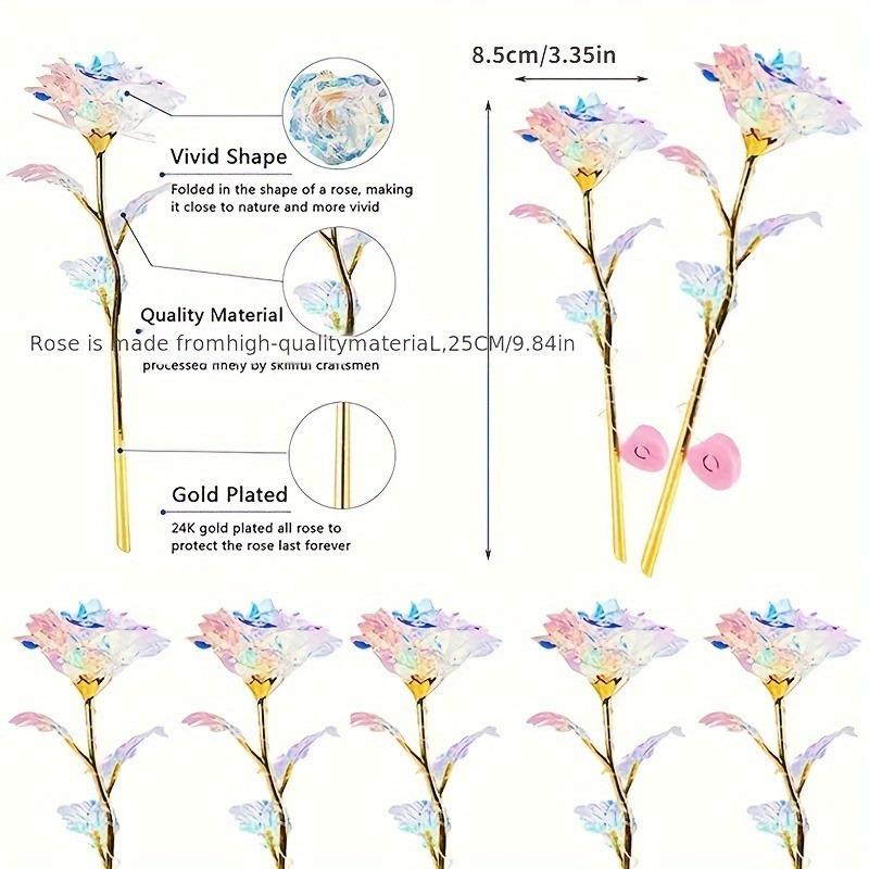 Eternal Rose, Artificial Flower, Suitable for Valentine's Day, Thanksgiving, Mother's Day Gifts for Birthdays, Weddings Party Decorations