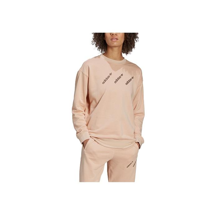 Adidas Свитшот с принтом Originals, женский, красный, розовый, HM4867 30