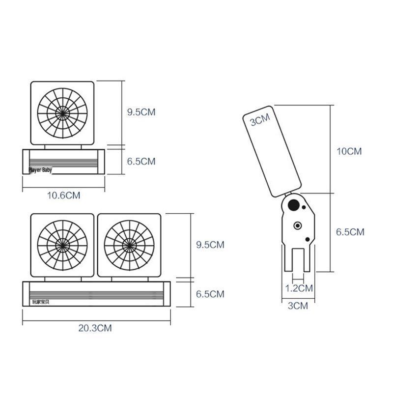 Aquarium Cooling Fan for Fish, Shrimp, & Water Plant Tanks - Silent Operation