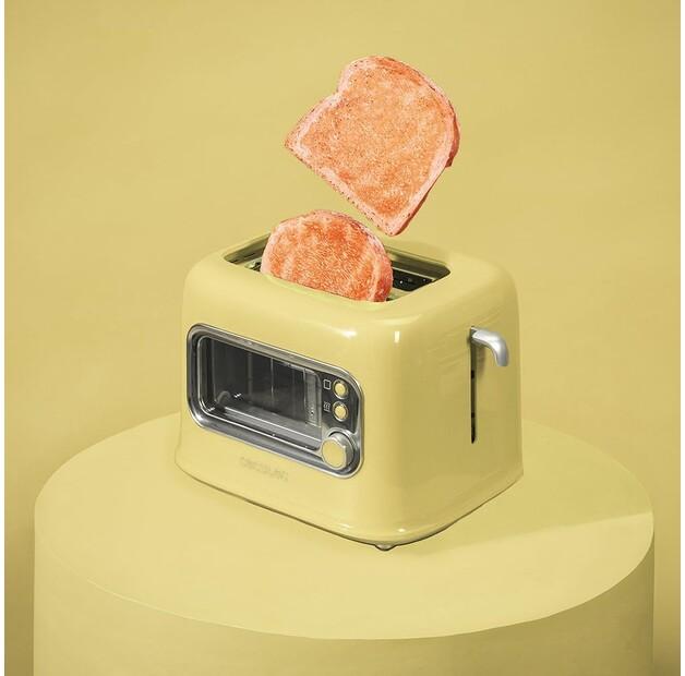 Toaster Cecotec 08041 RetroVision Yellow