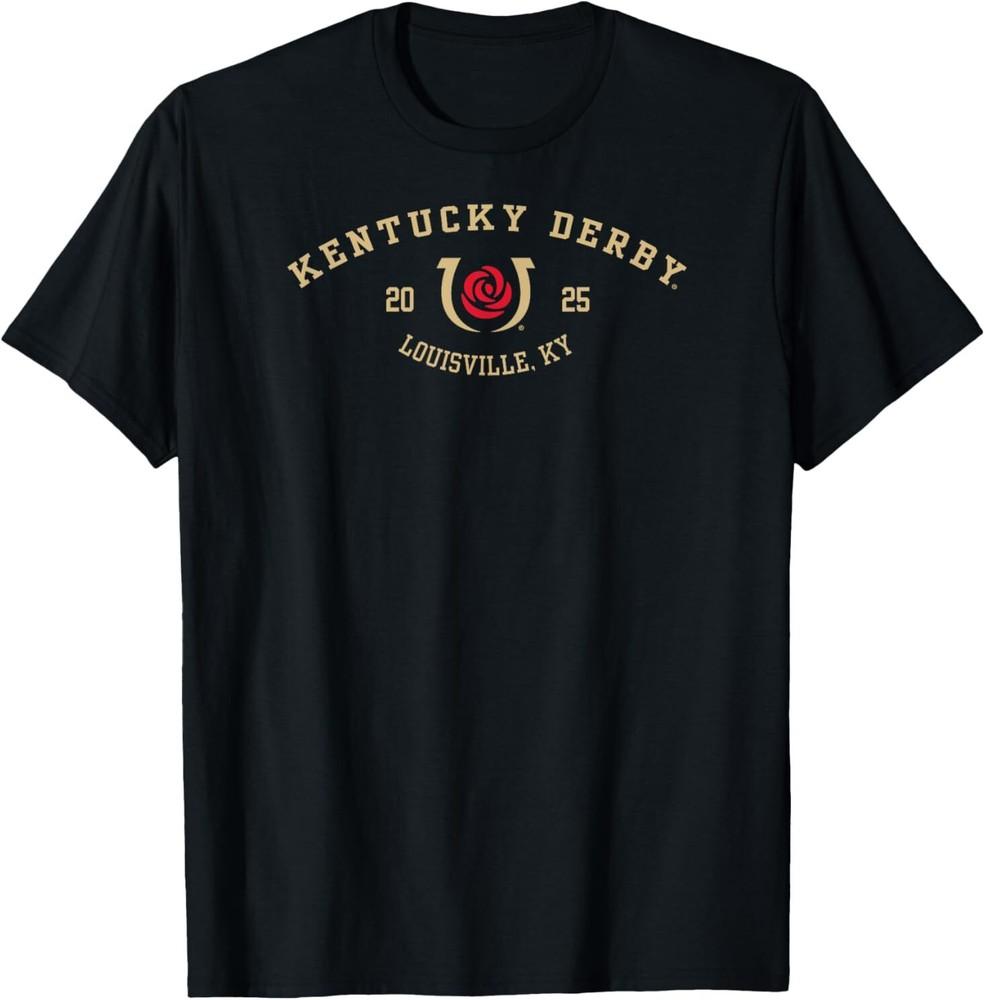 Kentucky Derby 2025 Logo Officially Licensed T-Shirt Unisex T-Shirt XXL