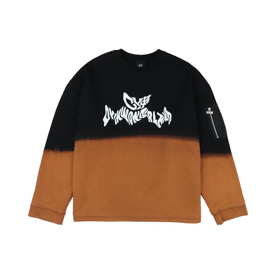 Oy Gradient Logo Pocket Long Sleeve - Black Black/Free