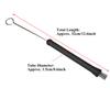 Retractable Metal Steel Wire Strands Drum Brush Stick Loop End Insruments Cleaning Accessory
