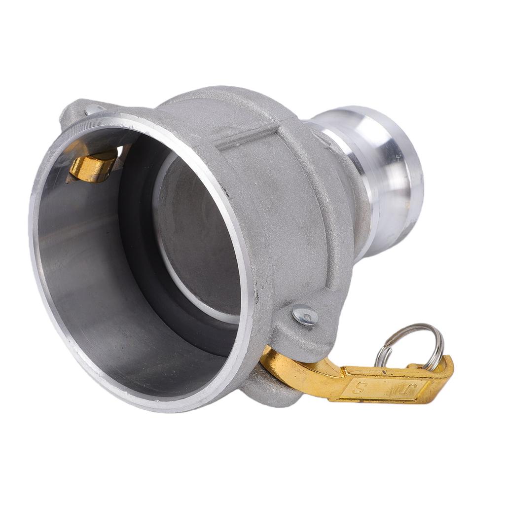 Aluminum Type DA Hose Fitting Cam and Groove Coupling Reducer 3 Inch Female and 2 Inch Male Thread