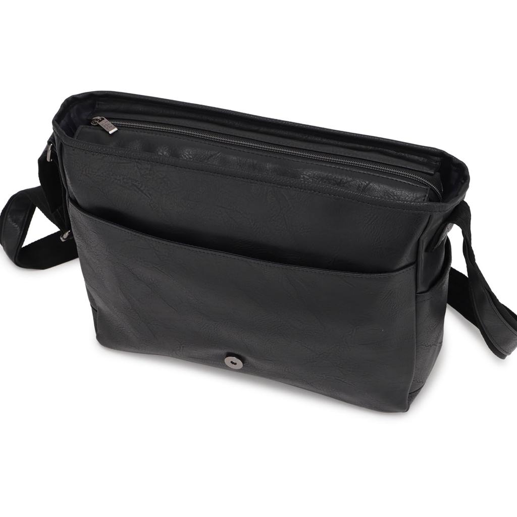 Lee Series Body Antique Leather Synthetic "Infinity II" Bag, One-Shoulder Bag, Leather, 320-3154