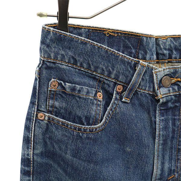 Levi's 90s 519 Made in USA Straight denim pants W29 blue Old vintage Men's Used