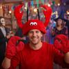 Cute Red Lobster Hat Cartoon Animal Headgear Funny Crab Hat  Cosplay Event