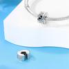 Authentischer Kupfer Charm Perlen Charms Luxus Blaue Zirkonia Verschluss Perlen Charms Kompatibel Mit Armbändern DIY Frauen Herstellung Zarter Geschenk Schmuck
