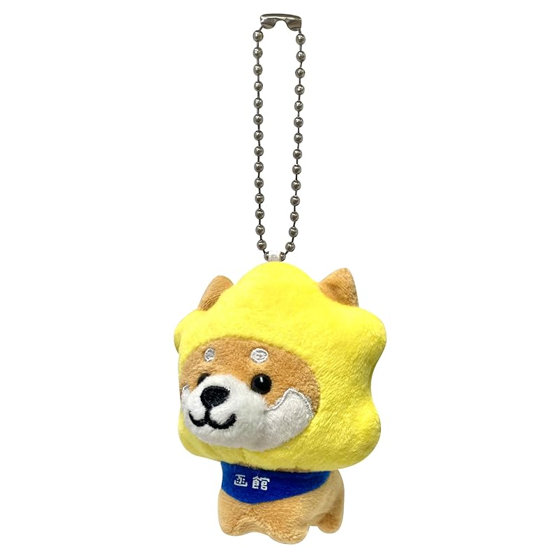 

[LamPlanning] Traveling Mameshiba key ring mascot ball chain back charm cute Fluffy dog Shiba Inu Mameshiba Healing (Hakodate version)