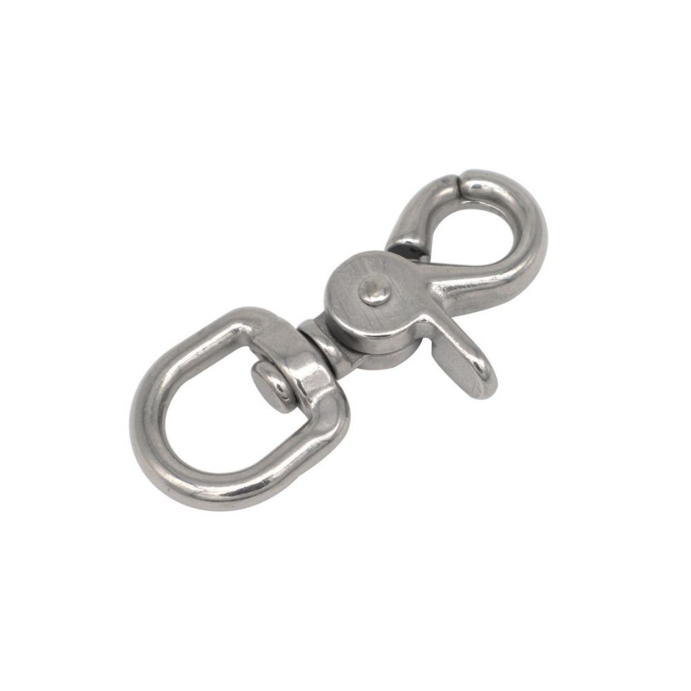 Zinc Zinc Zinc Alloy Material Snap Hooks 316 Stainless Steel Spring Buckle Diving Clip  Leash Applications