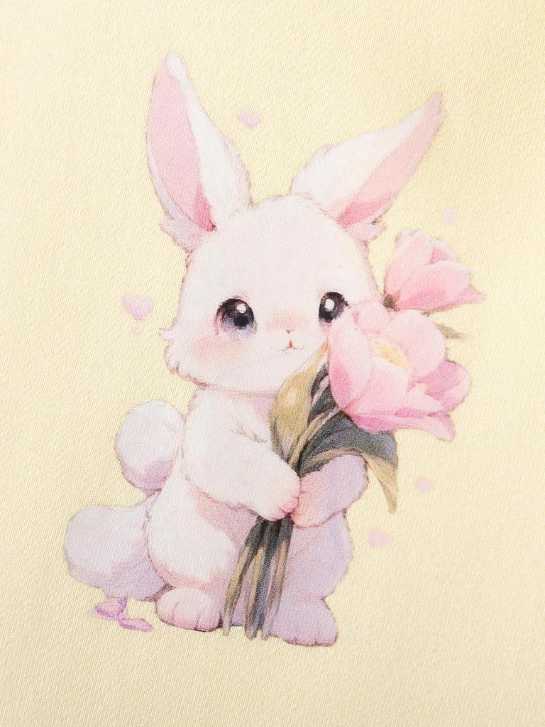 Children's Summer Cartoon T-shirt, Short Sleeve, European American Style, Cute Baby Girls' Top