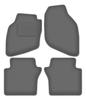 Veloursgraphit-Autofußmatten für: Honda Jazz II Schrägheck (2002-2008)