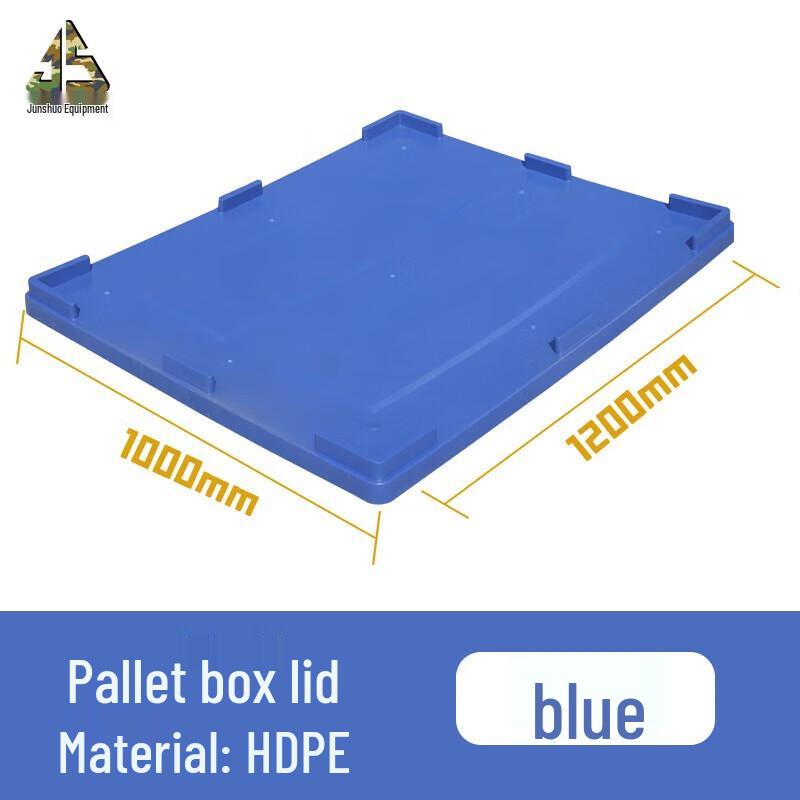Grey Plastic Pallet Box Lid