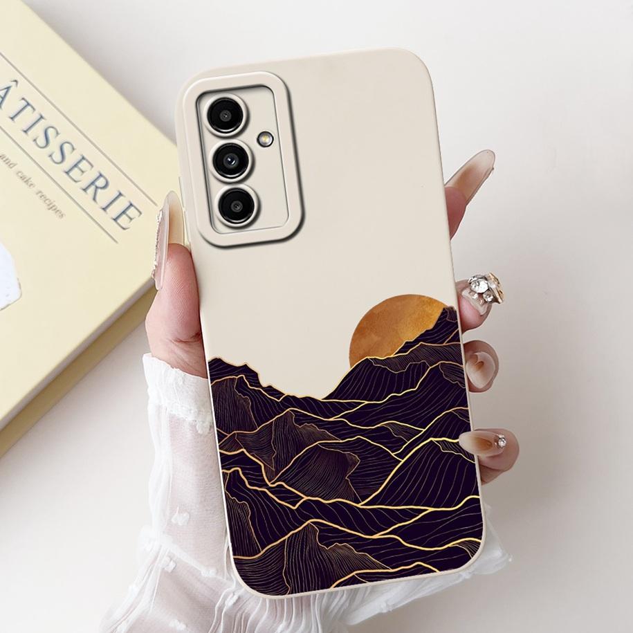 For Samsung Galaxy M34 5G Case Galaxy M34 M14 F34 5G Cover Shockproof Liquid Silicone Phone Cover For Samsung M15 F15 2024 Coque