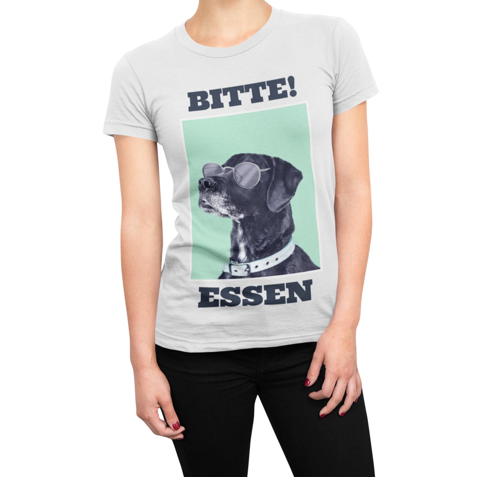 Witziges Cooler Hunde Shirt Bitte Hundeliebhaber Undebesitze Bio Damen T-Shirt Mens Womens Tees Top XL