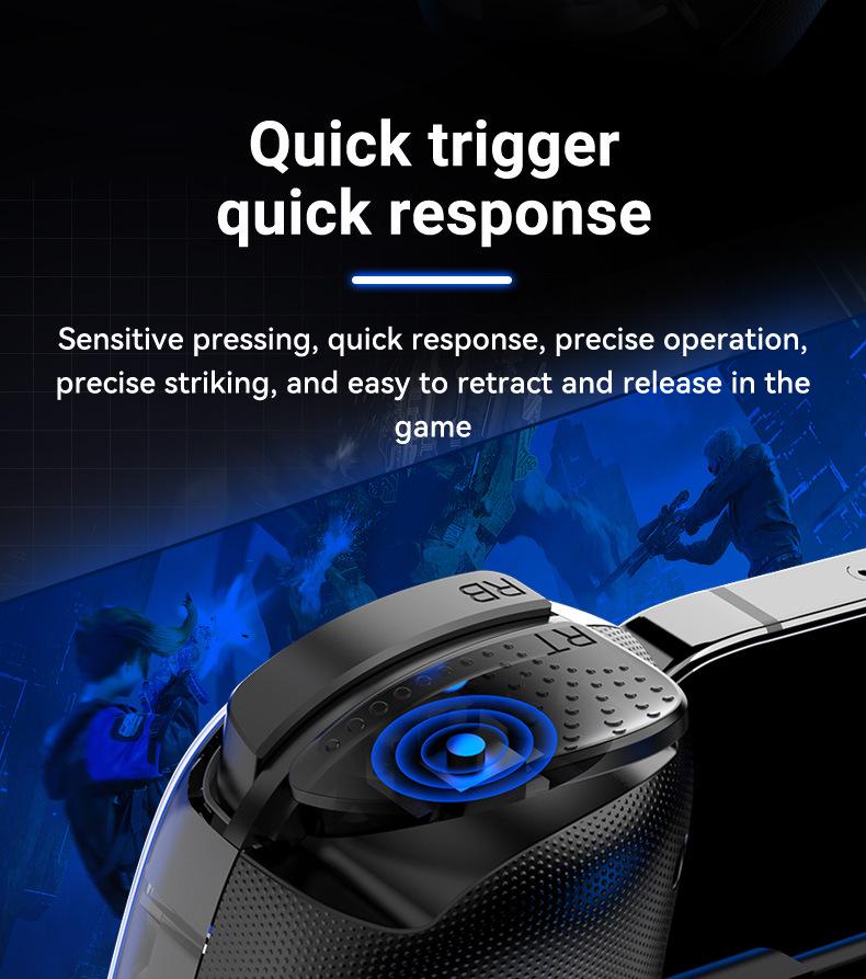 D6mini Stretch Wireless/Wired Dual Mode Game Controller for SWITCH, Android, iOS, and Mobile Phones
