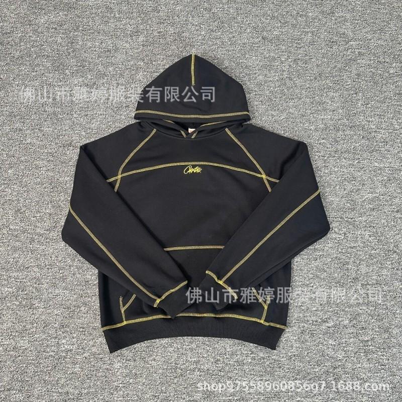 Corteiz Alcatraz Badge Patchwork Windbreaker Jacket Loose Fit Streetwear Unisex Lightweight Outerwear