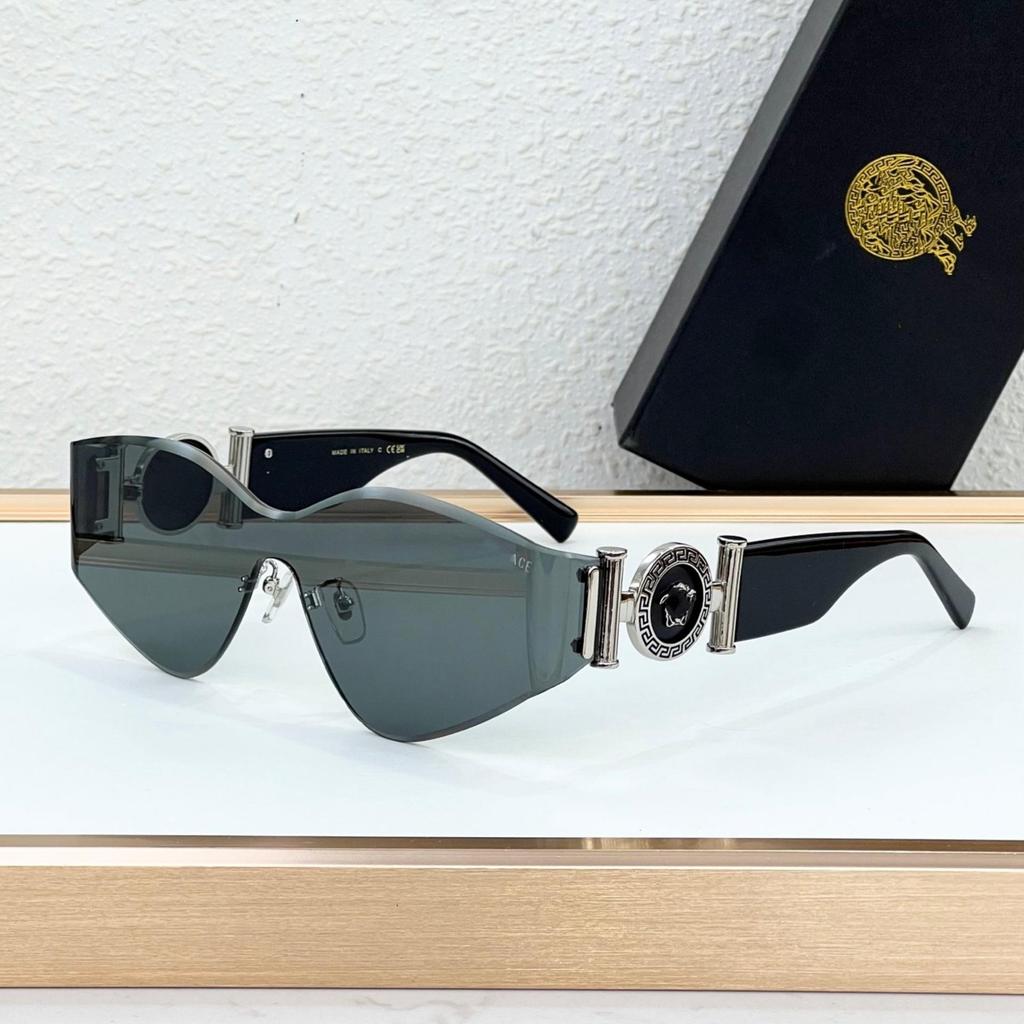 VE6824 Occhiali da Sole Moda Senza Montatura Unisex - Alla Moda, Versatili, Protezione Solare per Feste e Vacanze
