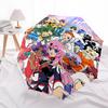 1 Stück Anime-Figuren Outdoor-Regenschirm - Automatisches Öffnen/Schließen, Tragbares 3-fach faltbares Design, 8-Speichen-Eisenrahmen - Perfektes Geschenk für Fans, Reisende, D