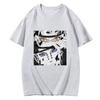 Japanese Anime Naruto Uchiha Itachi Printed T-shirt, Cotton Short Sleeve Unisex Fashion Street Couple Tops