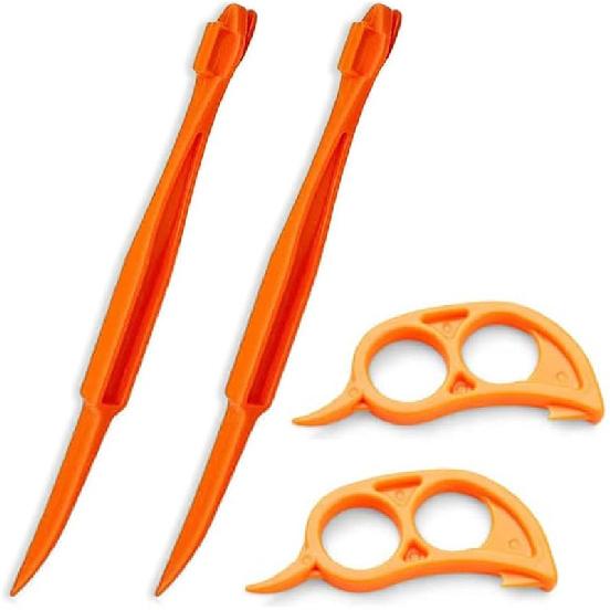 Orange Citrus Peelers Citrus Lemon Citrus Peel Cutter Plastic Easy Slicer Cutter Peeler Remover Opener Kitchen Accessories Knife Cooking Tool Kitchen Set A