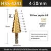 Multifunctional Tapered Steel Pagoda Drill Bit Set for Hard Metal and Stainless Steel