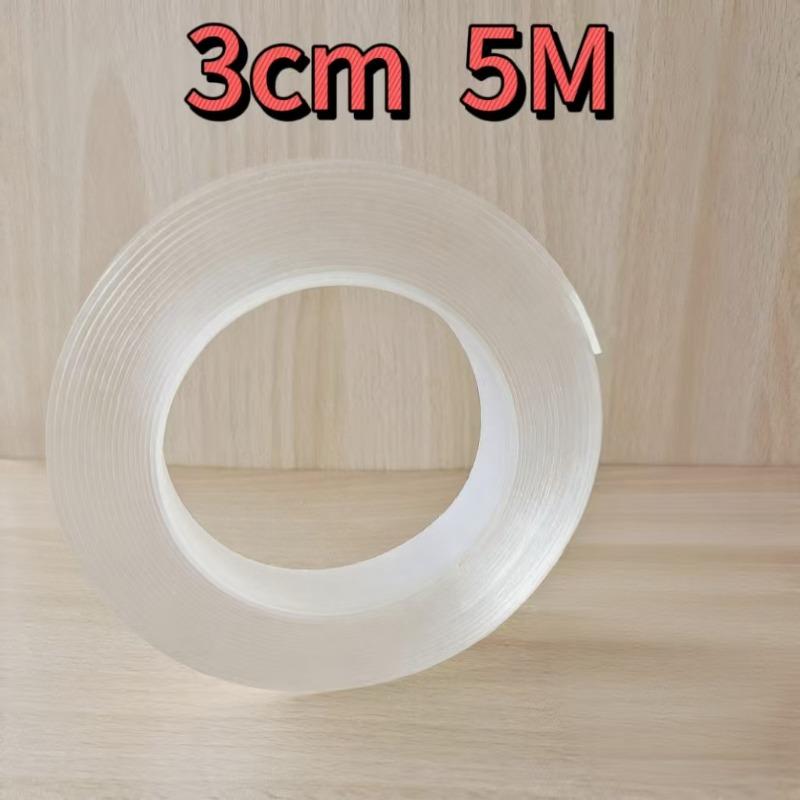 

5/10M Ultra-strong Double-sided Adhesive Nano Tape Transparent Waterproof Extra Strong Sticky Strip Heavy-duty Two Side Tapes