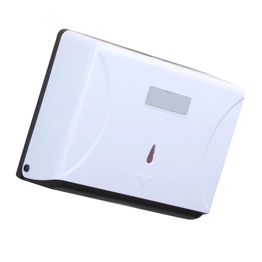 Tissue Box ABS Simple Large Capacity Space Saving Wall Mounted Tissue Holder for Hotel Toilet Home