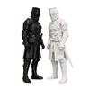 3D Printed Medieval Knight Sentinel Statue, Dark Fantasy Armor Warrior Sculpture, Gothic Tabletop Figurine for Office Home Decor Gift