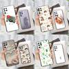 Hedgehog and Balloon Case For Oppo A15 A16 A17 A52 A72 A76 A96 A74 A94 A53 A54S A57S A58 A78 A98 A77 Phone Cover